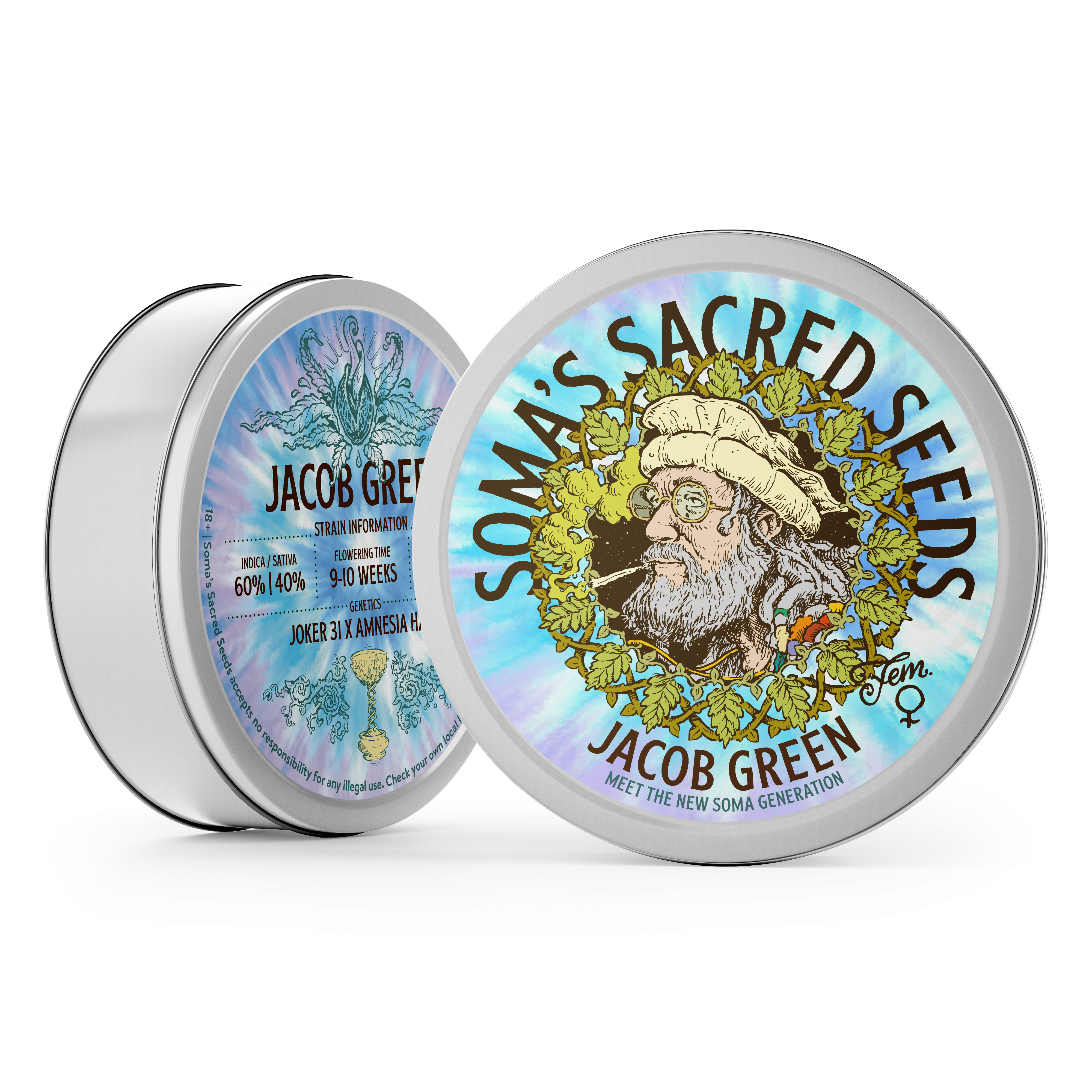 Jacob Green Strain ® Originally Bred by Soma's Sacred Seeds